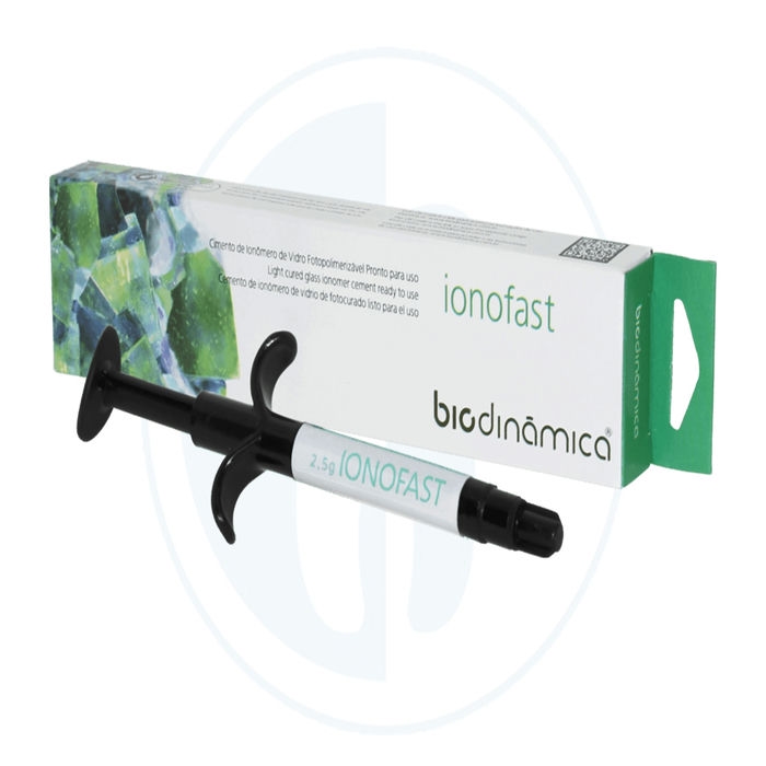 کالای دندانپزشکی گلاس آینومر ترمیمی سرنگی لایت کیور - GlassIonomer Bio lONOFAST
