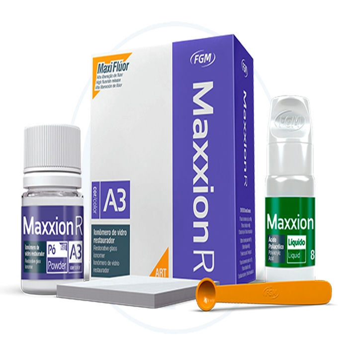 کالای دندانپزشکی گلاس آینومر ترمیمی تیپ دو -  GlassIonomer Filling Type II Maxxion R