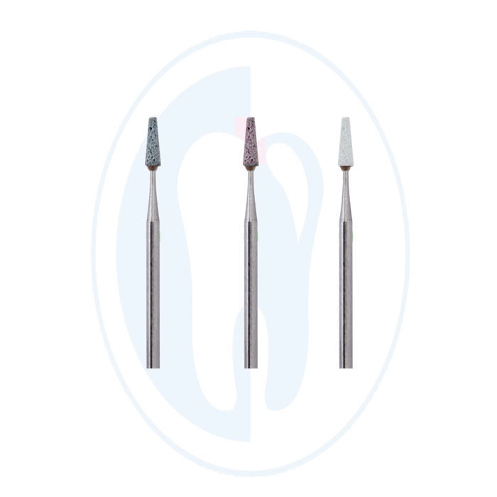 کالای دندانپزشکی مولت سنگی مخروطی ته صاف آنگل - Flat End Taper