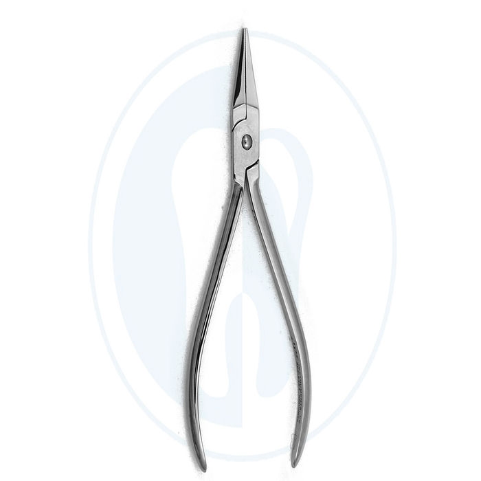 کالای دندانپزشکی پلایر نوک تخت شیار دار - Flat Serrated Plier